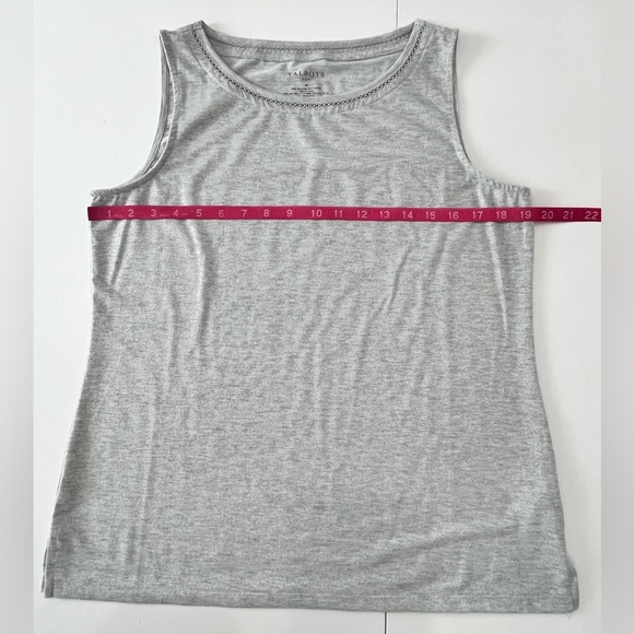 TALBOTS | M | Metallic Gray - Picture 5 of 10